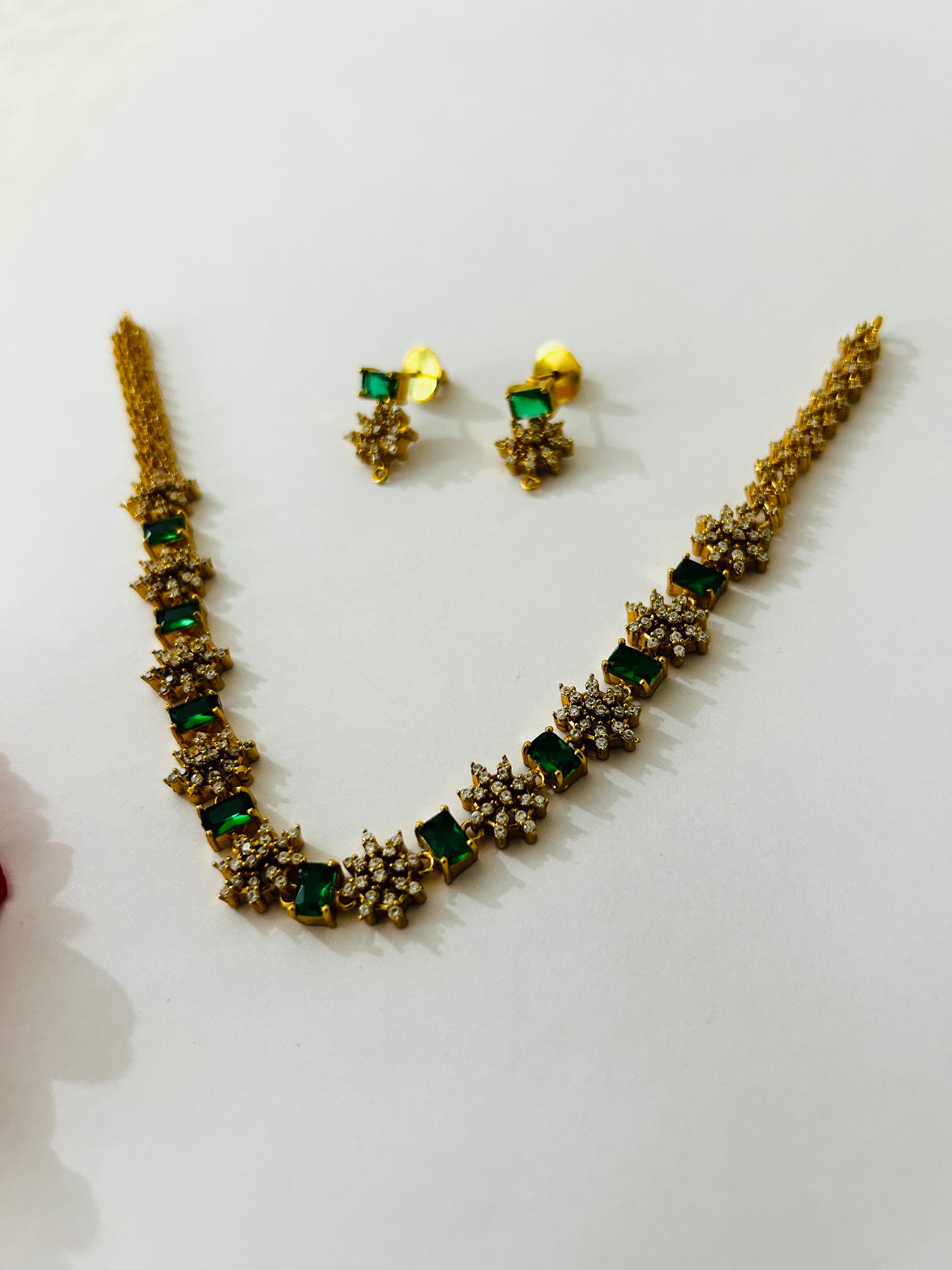 Gold plated jewelry set